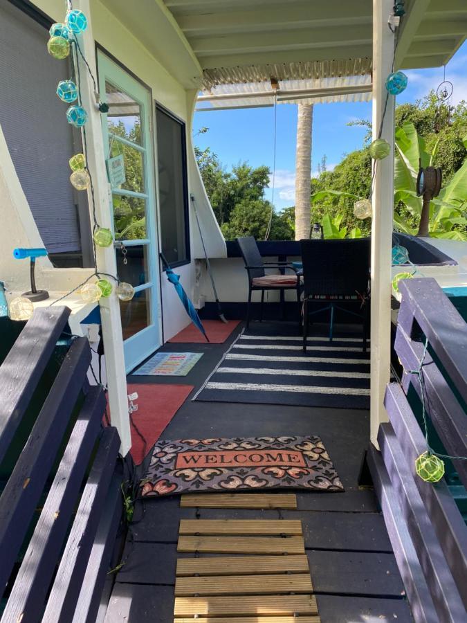Cozy Jungle Boat Hideaway With Stunning Ocean View Villa Kealakekua Exteriör bild